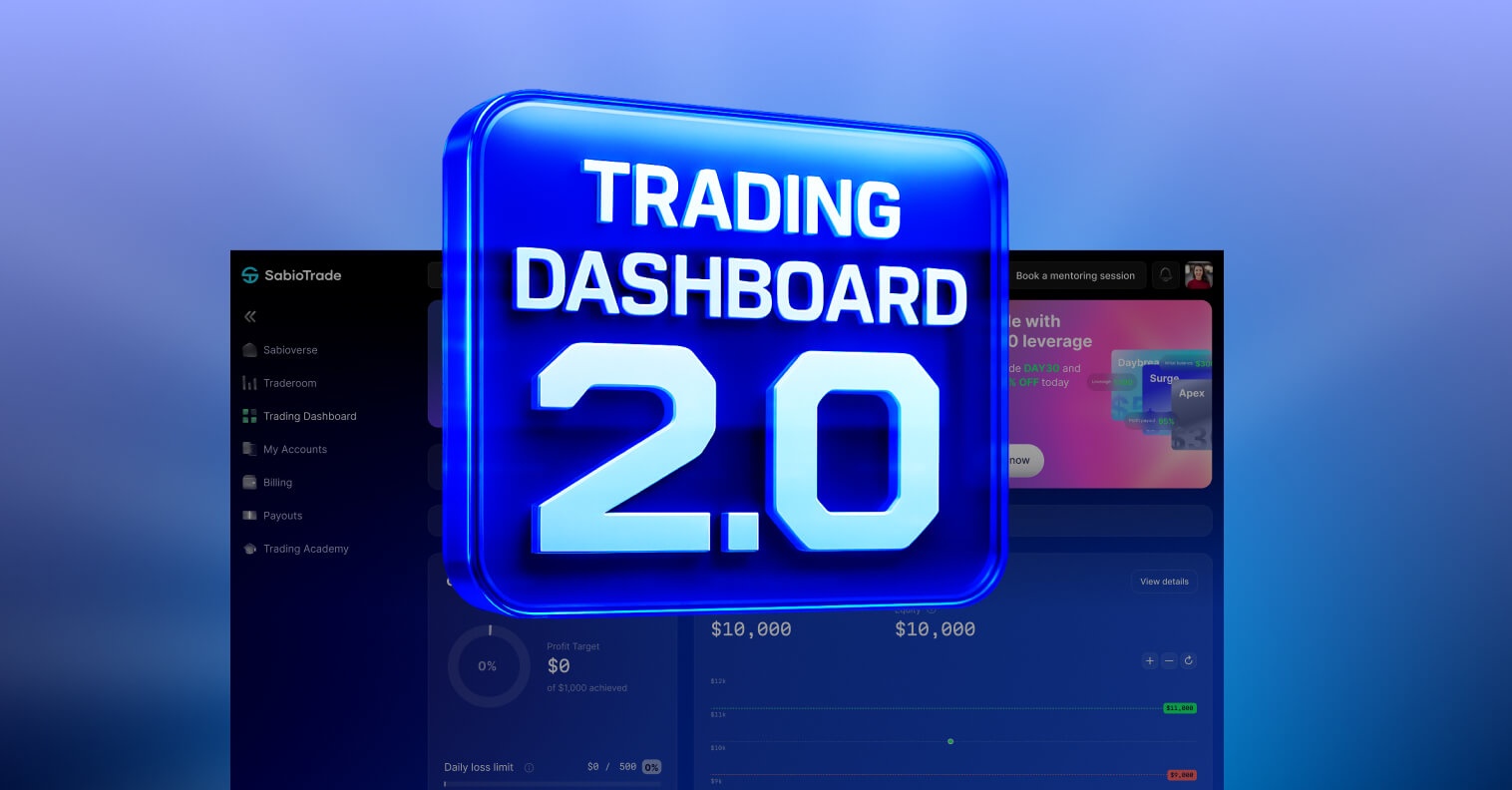 Entdecke das Sabio Trading Dashboard 2.0: einfacher, smarter, benutzerfreundlicher